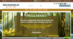 Desktop Screenshot of grej-butikken.dk